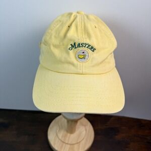 VNTG Masters Hat Strap Back Mens One Size Yellow American Needle USA Union Made